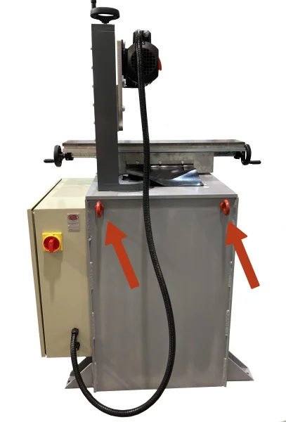 Cancamos para el transporte de la ELITE 92 parte trasera