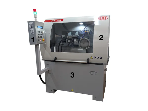 Components of the ELITE circular blade sharpener model JVC 700