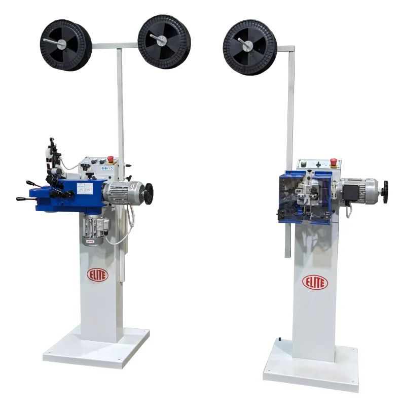 Sharpening and setting of carpentry bandsaws in the same machine ELITE model SC2 + TR3