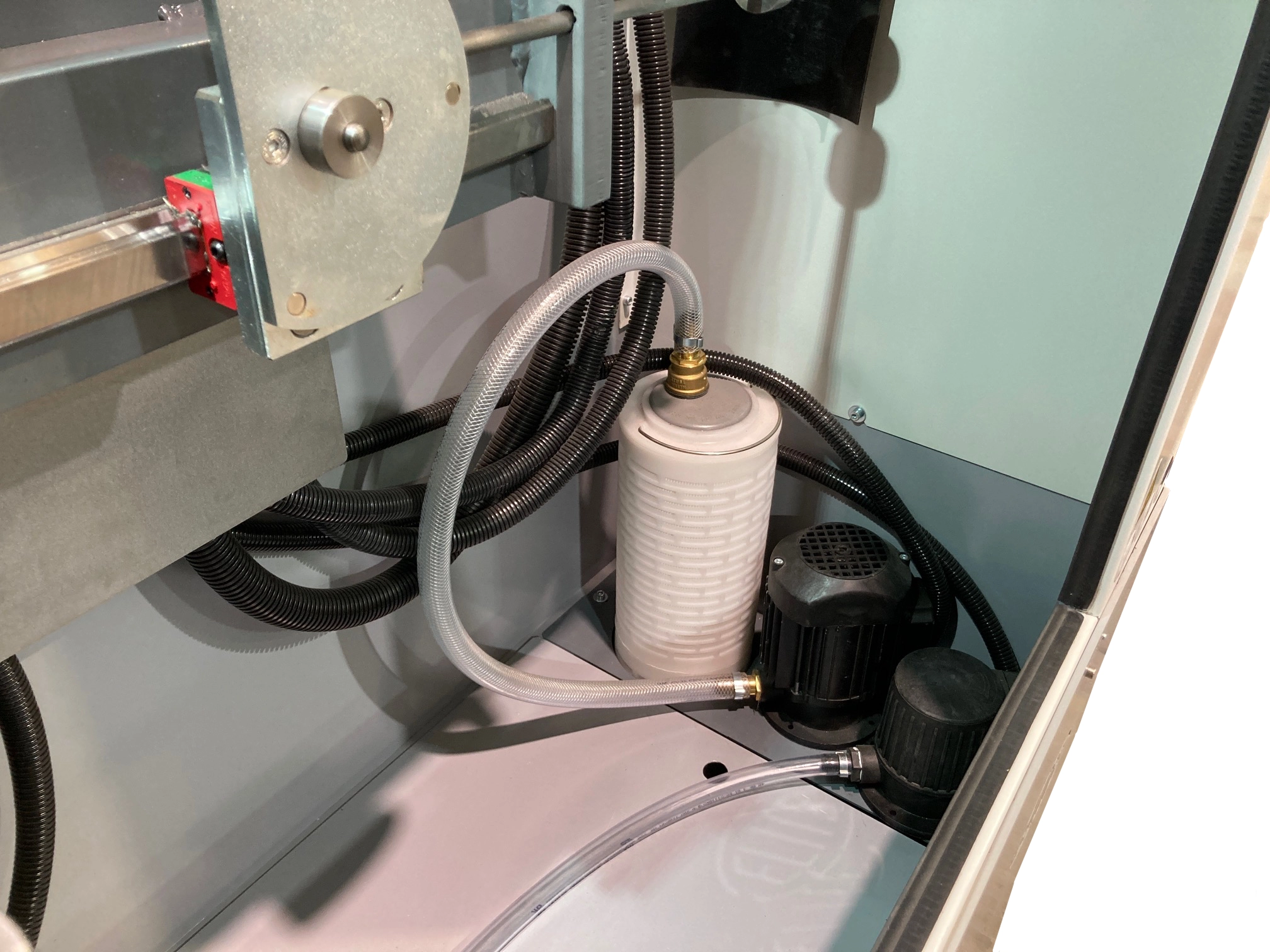 Integrated filtration system for ELITE machines models MVB, SVG, AVB, JVC and others, ELITE model FILTRAmaq UNO